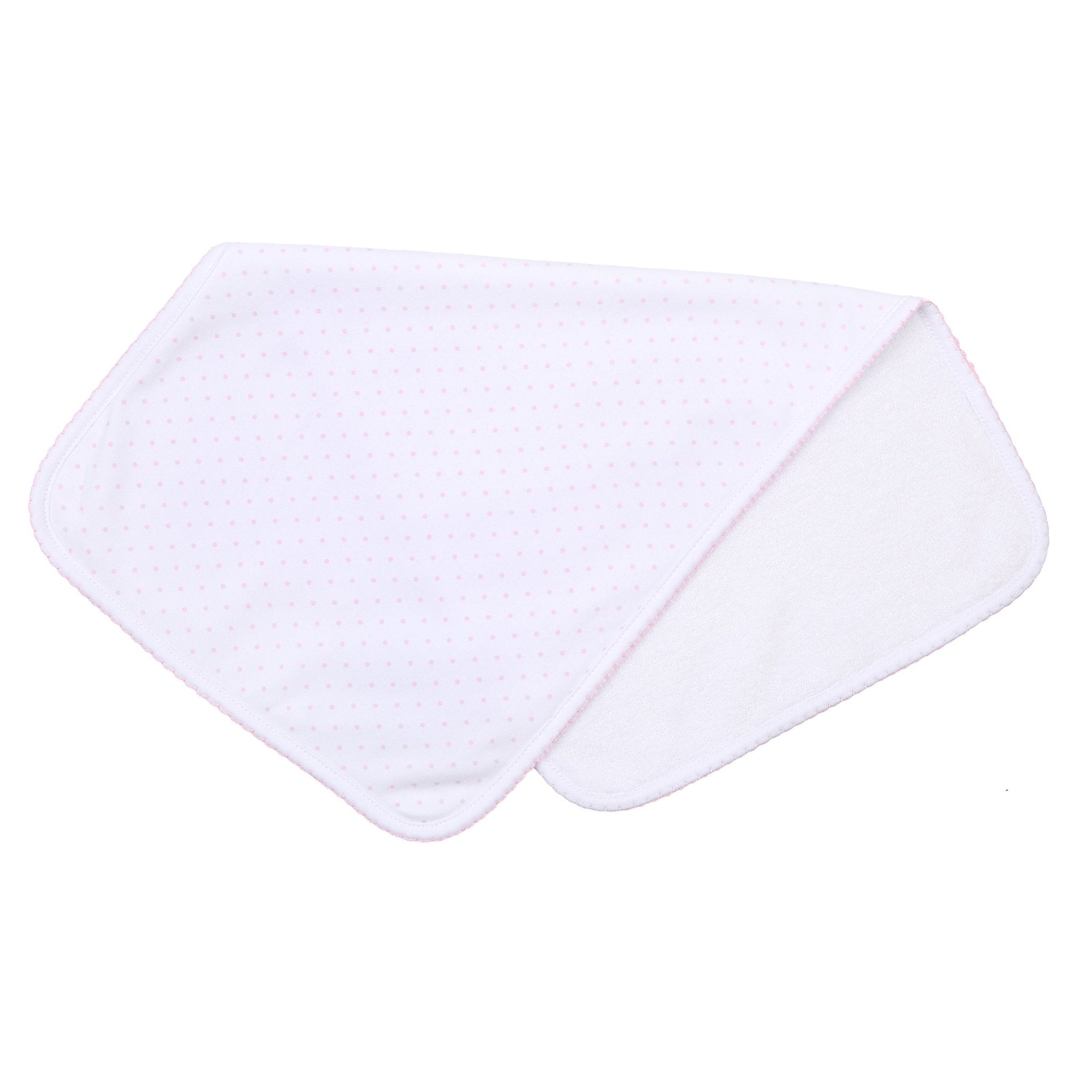 Mini Dots Burp Cloth - Pink - Magnolia BabyBurp Cloth