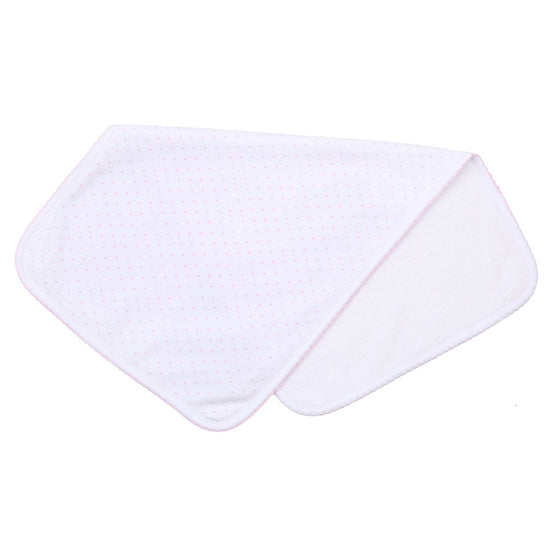 Mini Dots Burp Cloth - Pink - Magnolia BabyBurp Cloth