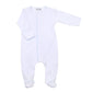 Mini Dots Footie - Blue - Magnolia BabyFootie
