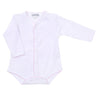 Mini Dots Front Snap Long Sleeve Bodysuit - Pink - Magnolia BabyBodysuit