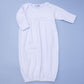 Mini Dots Gown - Blue - Magnolia BabyGown