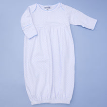  Mini Dots Gown - Blue - Magnolia BabyGown