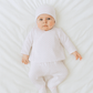 Mini Dots Kimono Footed Pant Set - Pink - Magnolia Baby2pc Pant Set