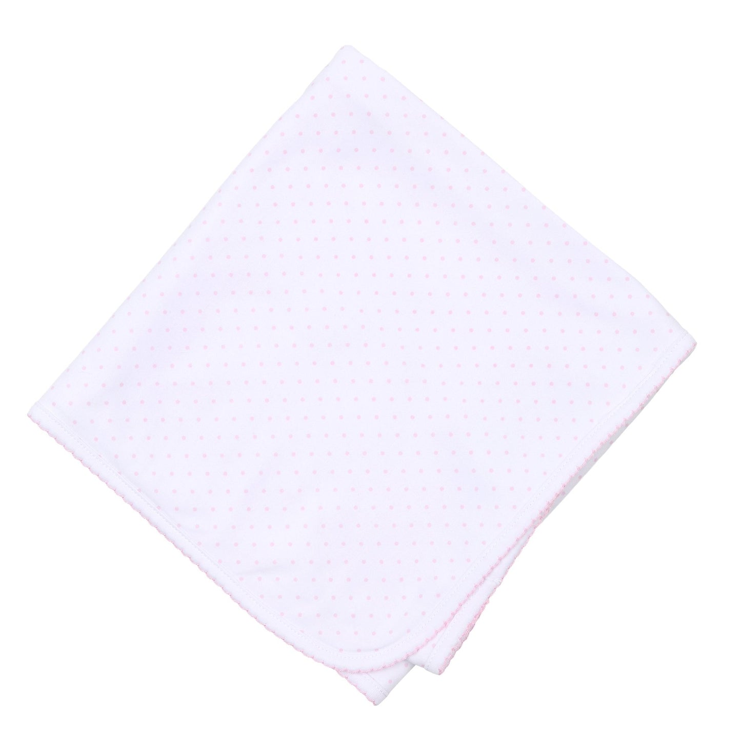 Mini Dots Receiving Blanket - Pink - Magnolia BabyReceiving Blanket