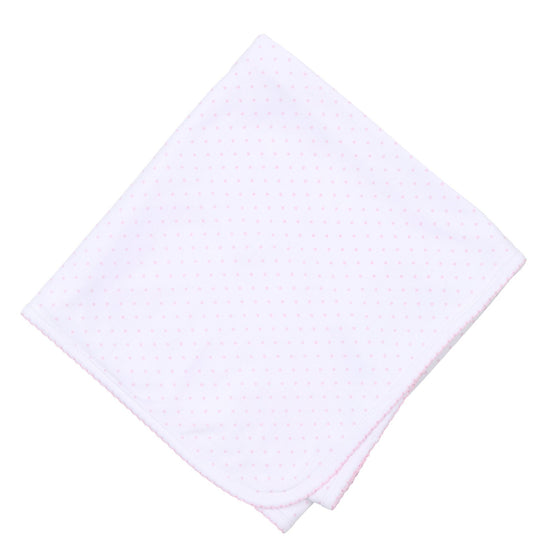 Mini Dots Receiving Blanket - Pink - Magnolia BabyReceiving Blanket