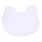 Mini Dots Ruffle Bib - Pink - Magnolia BabyBib