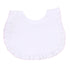 Mini Dots Ruffle Bib - Pink - Magnolia BabyBib