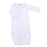Mini Dots Ruffle Front Converter - Pink - Magnolia BabyConverter Gown