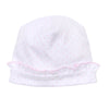 Mini Dots Ruffle Hat - Pink - Magnolia BabyHat