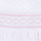 Mini Dots Smocked Footie - Pink - Magnolia BabyFootie