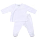 Mini Dots X - Tee Footed Pant Set - Blue - Magnolia Baby2pc Pant Set