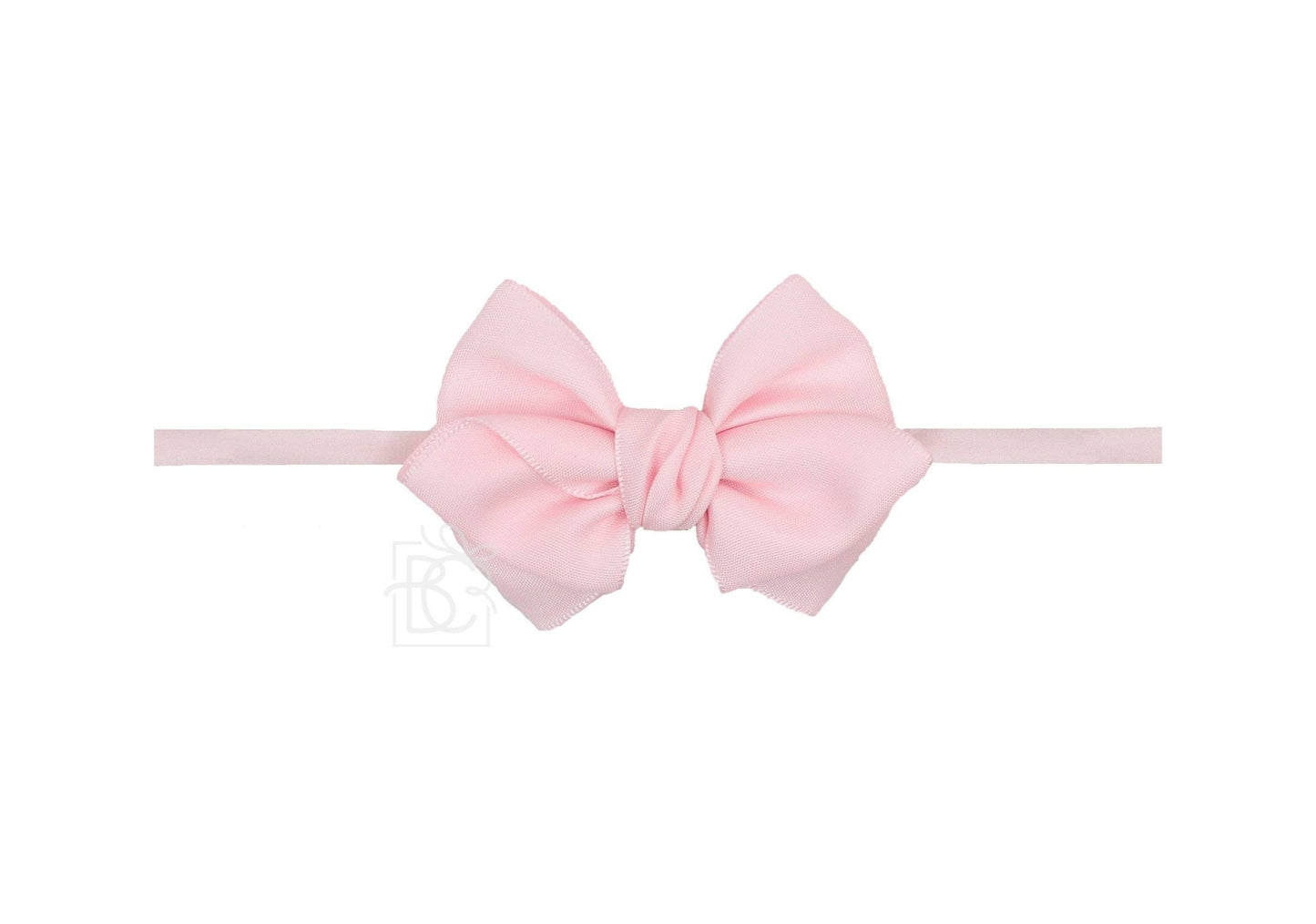 Mini Euro Headband - Powder Pink - Magnolia BabyHeadband