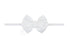 Mini Euro Headband - White - Magnolia BabyHeadband