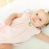 Mini Mallard Embroidered Bubble - Pink - Magnolia BabyBubble
