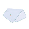 Mini Mallard Embroidered Burp Cloth - Light Blue - Magnolia BabyBurp Cloth