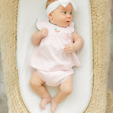  Mini Mallard Embroidered Diaper Cover Set - Pink - Magnolia BabyDiaper Cover