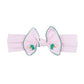 Mini Mallard Embroidered Headband - Pink - Magnolia BabyHeadband