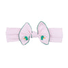 Mini Mallard Embroidered Headband - Pink - Magnolia BabyHeadband