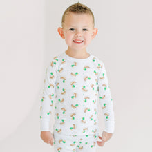  Mini Mallard Long Pajamas - Green - Magnolia BabyLong Pajamas