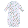 Mini Mallard Print Converter - Green - Magnolia BabyConverter Gown