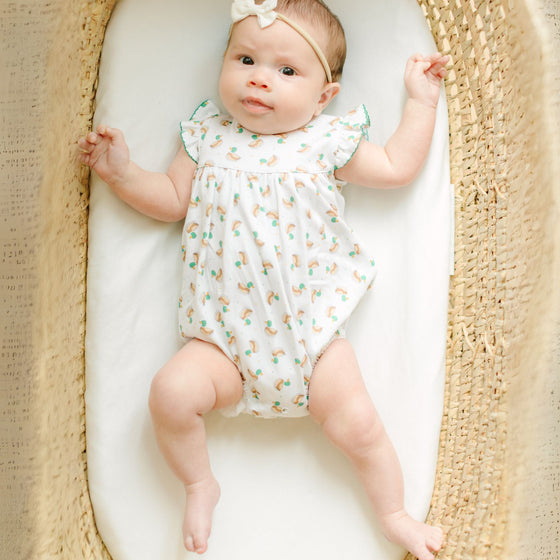 Mini Mallard Print Flutters Bubble - Green - Magnolia BabyBubble