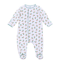  Mini Mallard Print Footie - Green - Magnolia BabyFootie
