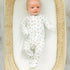 Mini Mallard Print Zip Footie - Green - Magnolia BabyFootie