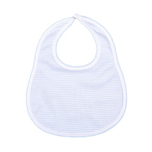  Mini Stripes Bib - Blue - Magnolia BabyBib