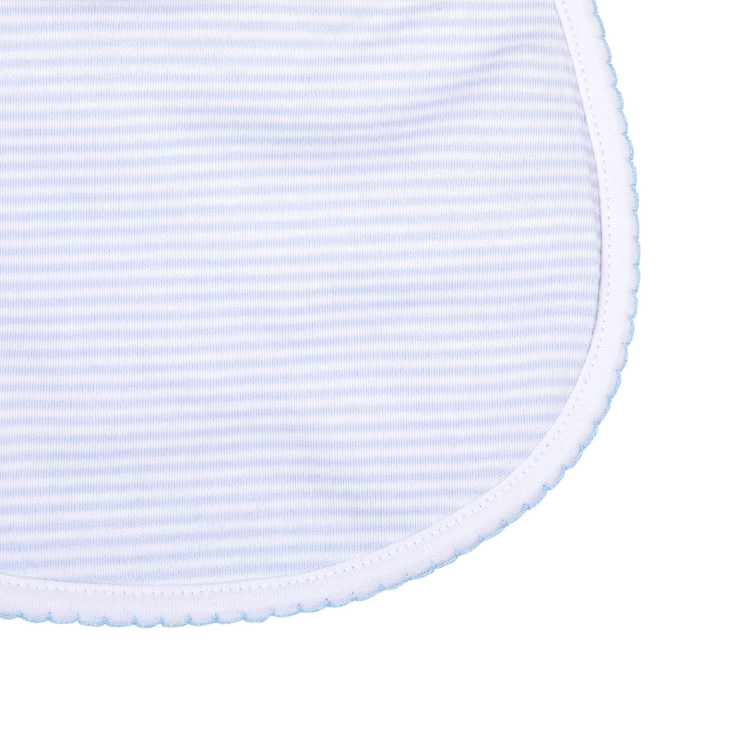 Mini Stripes Bib - Blue - Magnolia BabyBib