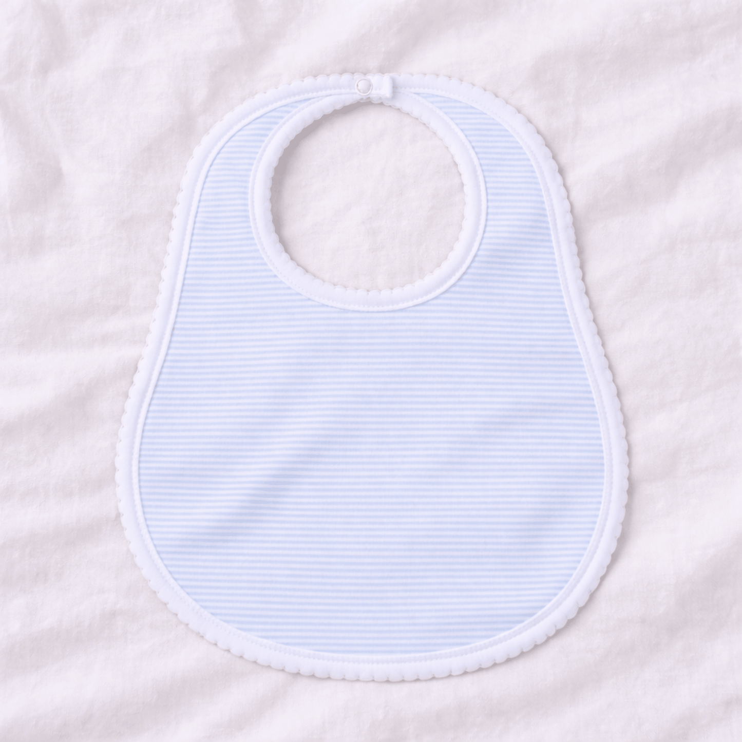 Mini Stripes Bib - Blue - Magnolia BabyBib