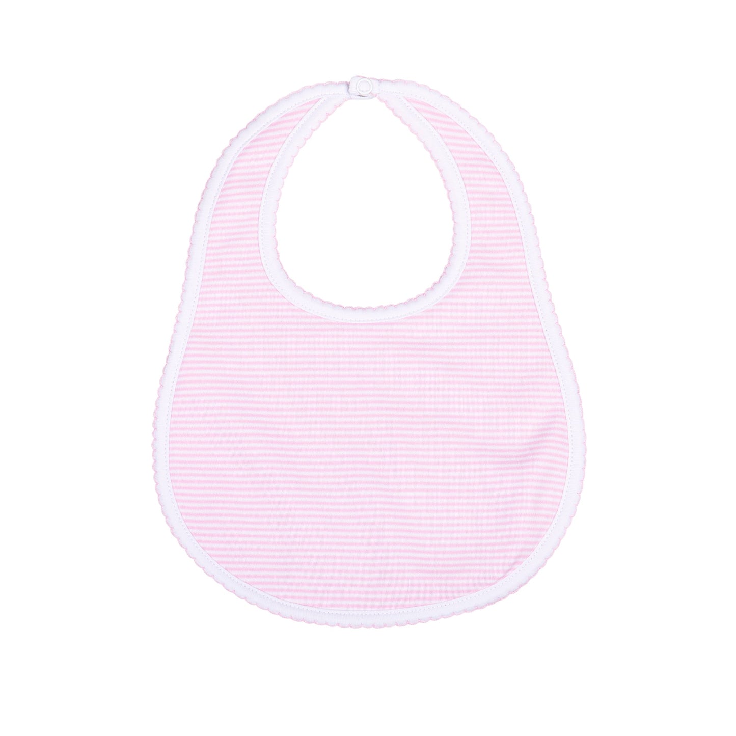 Mini Stripes Bib - Pink - Magnolia BabyBib