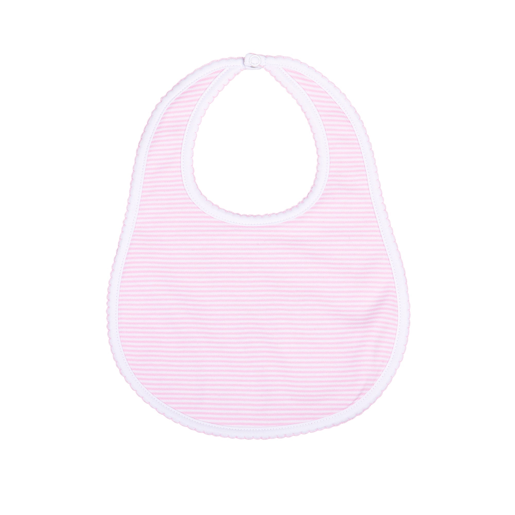 Mini Stripes Bib - Pink - Magnolia BabyBib