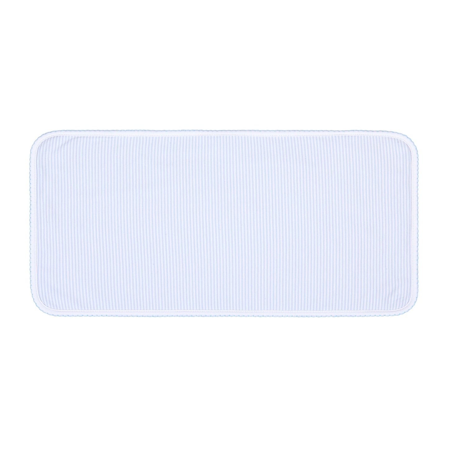 Mini Stripes Burp Cloth - Blue - Magnolia BabyBurp Cloth