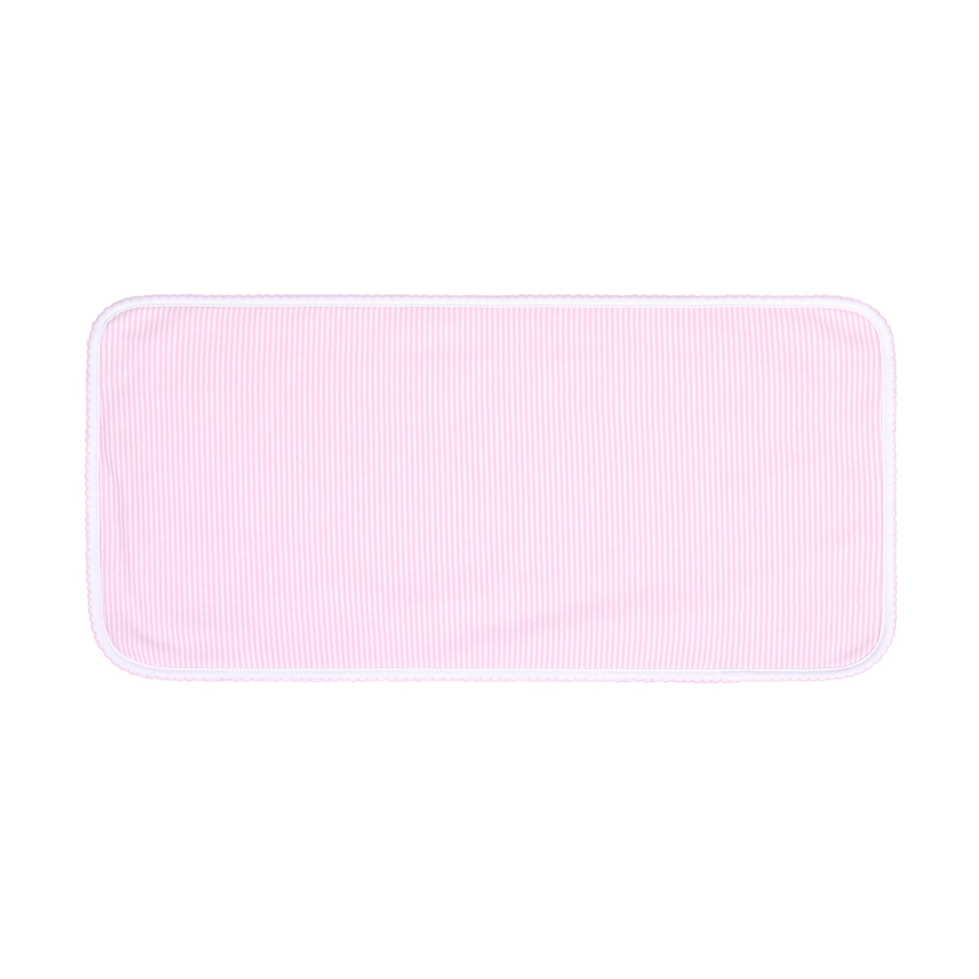 Mini Stripes Burp Cloth - Pink - Magnolia BabyBurp Cloth