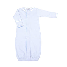  Mini Stripes Converter - Blue - Magnolia BabyConverter Gown