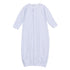 Mini Stripes Converter - Light Blue - Magnolia BabyConverter Gown