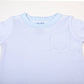 Mini Stripes Girl's Short Sleeve Nightdress - Blue - Magnolia BabyNightdress