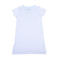 Mini Stripes Girl's Short Sleeve Nightdress - Blue - Magnolia BabyNightdress