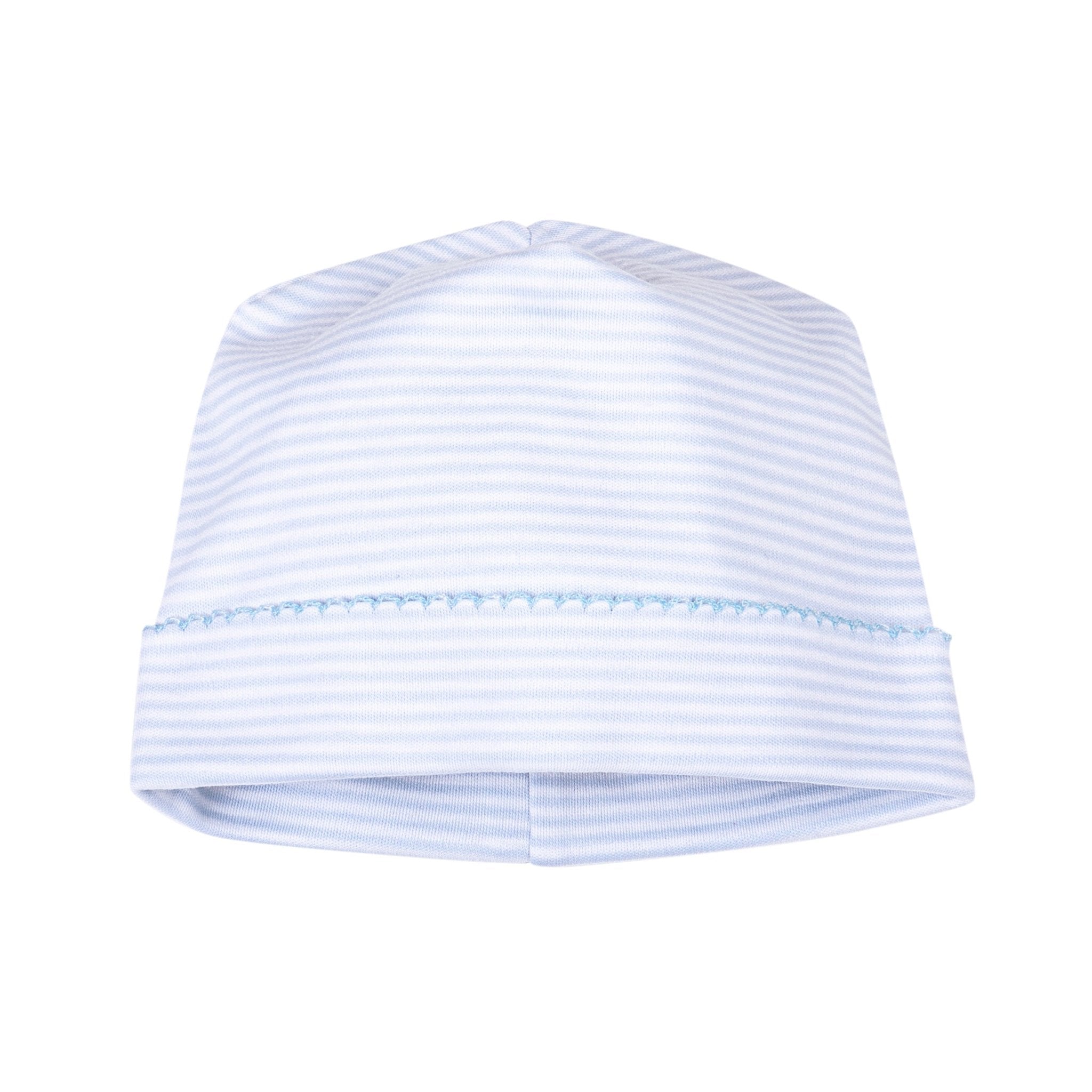 Mini Stripes Hat - Blue - Magnolia BabyHat