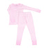 Mini Stripes Long Pajamas - Pink - Magnolia BabyLong Pajamas