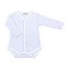 Mini Stripes Long Sleeve Bodysuit - Blue - Magnolia BabyBodysuit