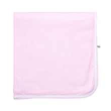  Mini Stripes Receiving Blanket - Pink - Magnolia BabyReceiving Blanket