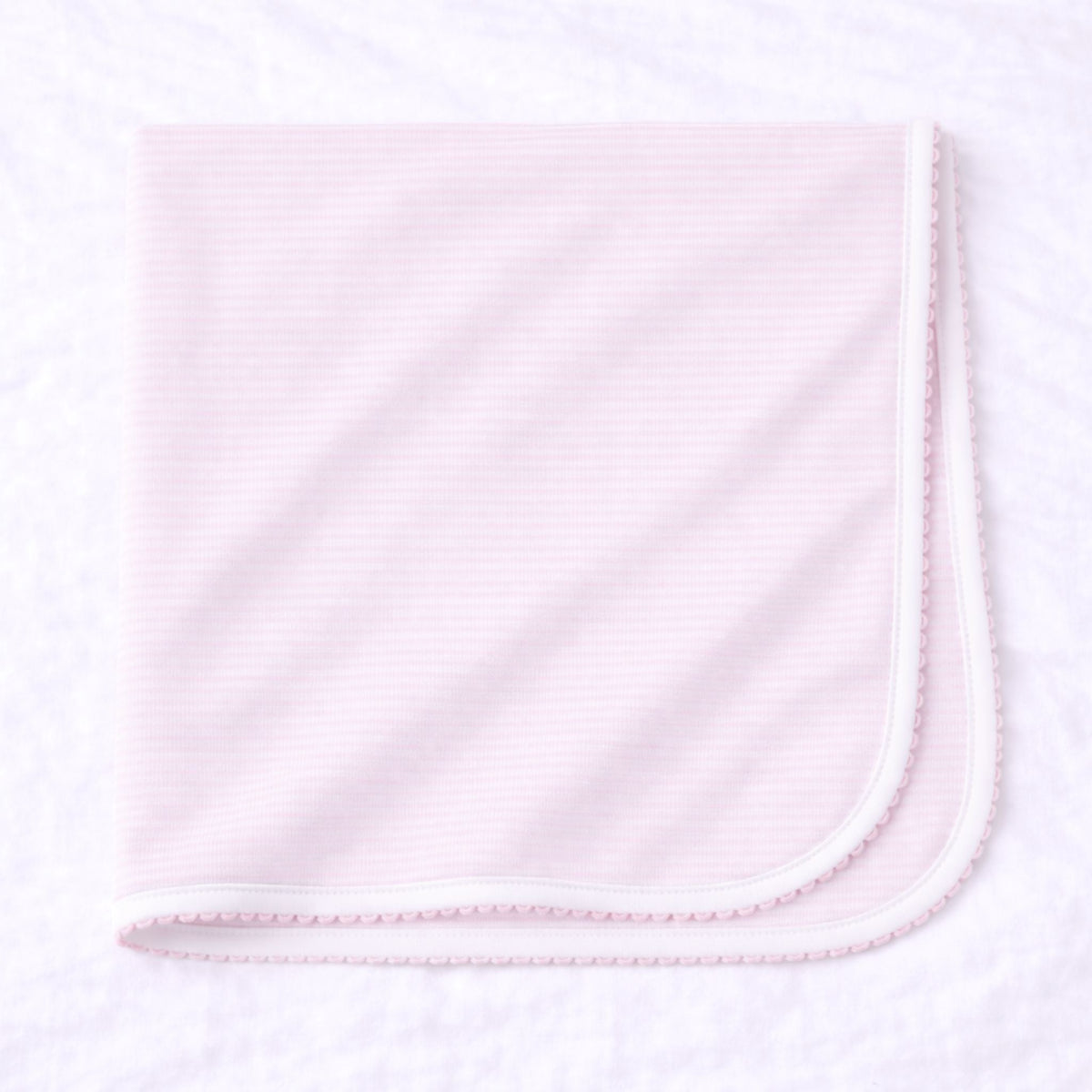 Mini Stripes Receiving Blanket - Pink - Magnolia BabyReceiving Blanket