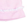 Mini Stripes Ruffle Hat - Pink - Magnolia BabyHat