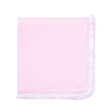  Mini Stripes Ruffle Receiving Blanket - Pink - Magnolia BabyReceiving Blanket