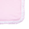 Mini Stripes Ruffle Receiving Blanket - Pink - Magnolia BabyReceiving Blanket