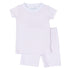 Mini Stripes Short Pajamas - Pink - Magnolia BabyShort Pajamas