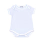 Mini Stripes Short Sleeve Bodysuit - Blue - Magnolia BabyBodysuit