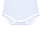 Mini Stripes Short Sleeve Bodysuit - Blue - Magnolia BabyBodysuit