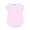 Mini Stripes Short Sleeve Bodysuit - Pink - Magnolia BabyBodysuit